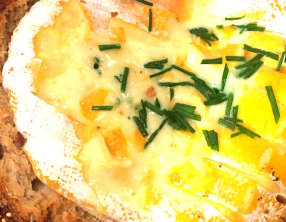 Boule de campagne au reblochon