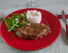 Echine de porc sauce soja