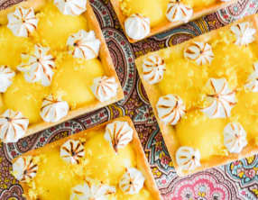 Tartelettes au citron meringuée