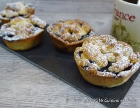 Mignardise sablées façon crumble aux fruits rouges
