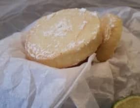 Sablés fondants au citron vert de Martha Stewart