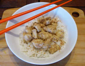 Poulet sauté au miel