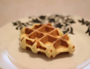 Gaufre de liège allégée