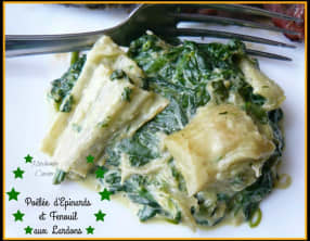 Poêlée d’épinards et fenouils