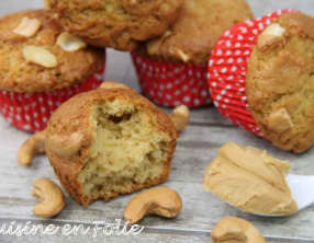 Muffins aux cacahuètes