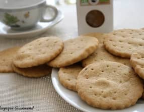 Shortbread aux épices de Noël, Bio