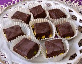 Bouchées ou truffes aux pistaches