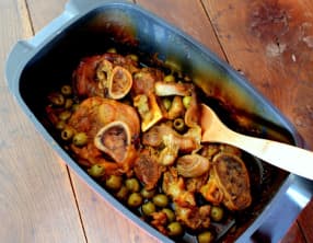 Tajine de veau au citron confit