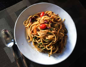 Bean pasta, pâtes aux haricots rouge