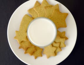 Sablés à la pistache et à la farine de sarrasin