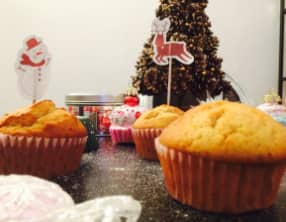 Muffins au thé de Noël