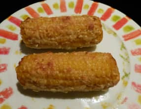 Maïs grillé à l'aïl et au parmesan