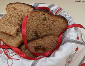 Pain brioché à la châtaigne et aux figues