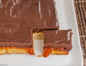 Carré choc' abricot