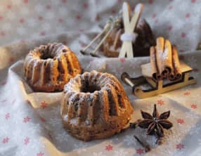 Cake saveurs de pain d'épices et chocolat