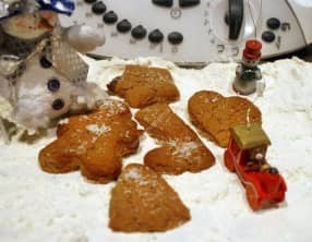 Petits gâteaux de Nöel chocolat praliné noix de coco