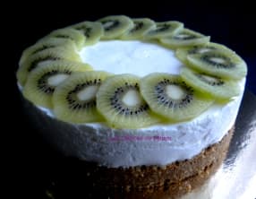 Cheesecake kiwi-citron