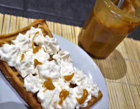 Gaufres d'après Cyril Lignac