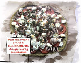 Pizza au sarrasin