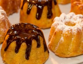 Moelleux aux pommes en Kouglof