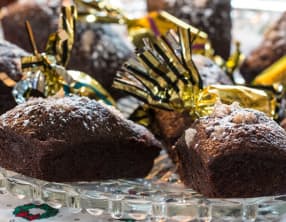 Minis fondants chocolat crème de marrons