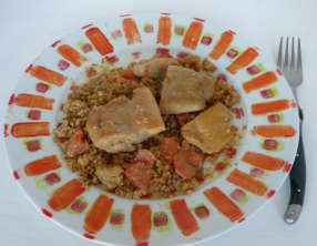 Escalopes de poulet aux agrumes