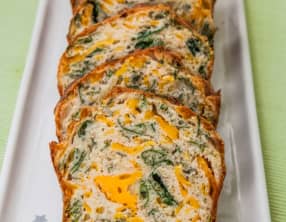 Cake aux orties et au gouda de Laurent