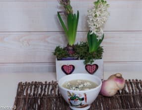 Velouté de navets au roquefort