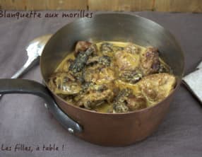 Blanquette de veau aux morilles