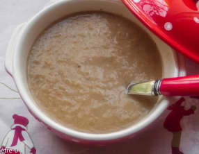 Soupe poireaux champignons châtaignes