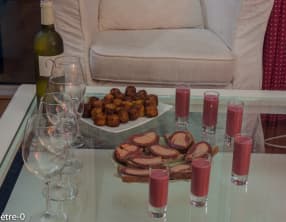 Verrines de betterave