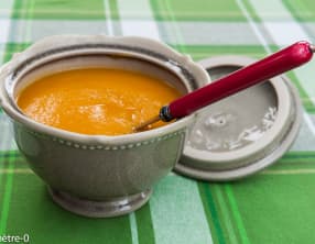 Velouté de carottes et patates douces