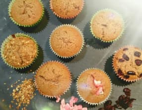 Muffin à la farine de châtaigne