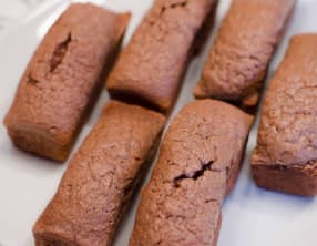 Financiers tout chocolat