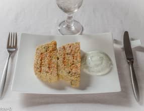 Terrine aux deux saumons