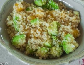 Salade de quinoa à l'orange et à l'avocat
