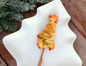 Sapins feuilletés au pesto