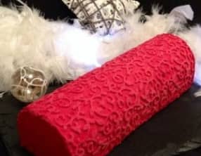 Bûche façon forêt noire, dessert de fêtes