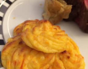 Pommes duchesses pommes de terre carottes