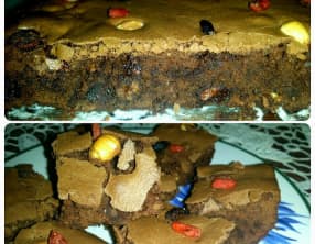 Brownies aux fruits d'automne