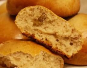 Pain au lait sans gluten aux noix