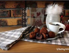 Truffes végétaliennes aux cerises façon Mon Chéri