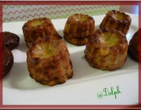 Cannelés foie gras figues