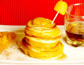 Burger de pommes pamplemousse