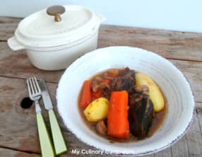 Bœuf mijoté au cidre