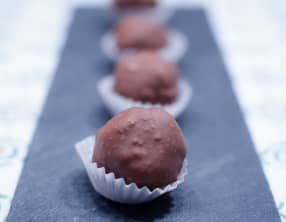 Rochers au chocolat au lait et au beurre de cacahuètes