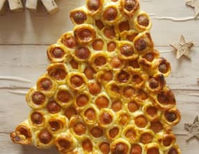 Sapin aux saucisses moutardées