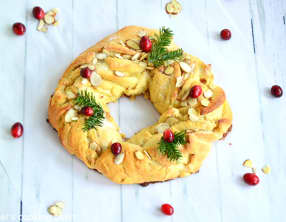 Couronne des rois garnie à la crème d'amande