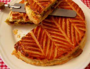 Galette des Rois griotte pistache