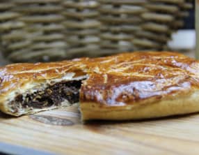 Galette des rois chocolat, caramel beurre salé